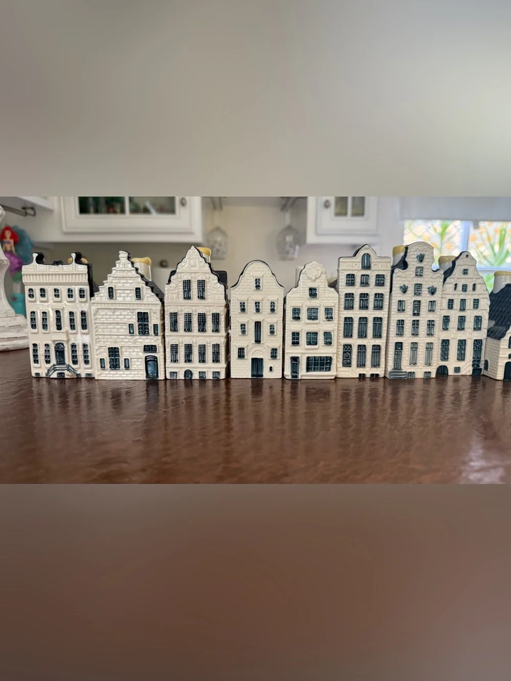 🏠🤍💙BOLS KLM delft blue canal house (set)